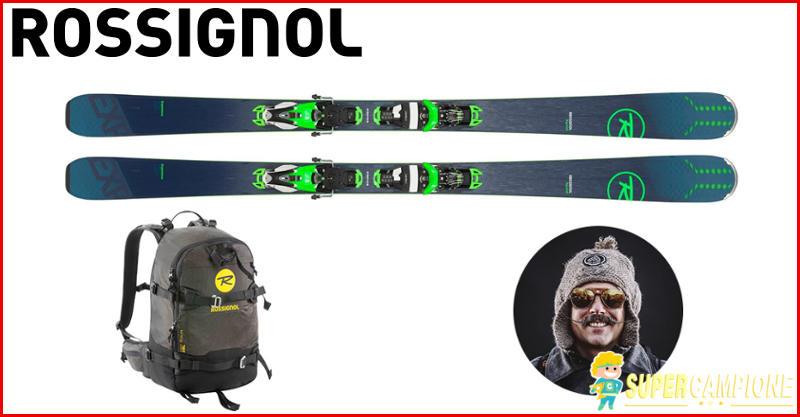 Rossignol: vinci gratis sci, zaino e giornata con Enak Gavaggio