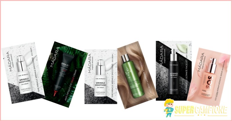 10 campioni omaggio Madara Cosmetics 10 campioni omaggio Madara Cosmetics