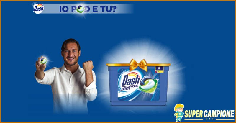 Dash regala Dash Pods 3in1: ricevi rimborso Dash regala Dash Pods 3in1: ricevi rimborso