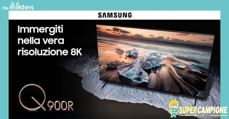 Prova gratis la nuova TV Samsung Qled 8K 65'