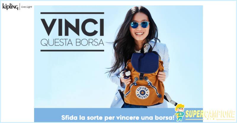 Vinci gratis uno zaino Kipling Vinci gratis uno zaino Kipling