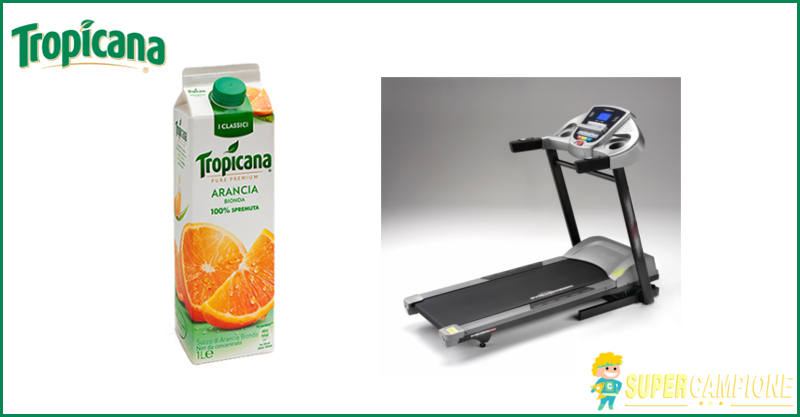 Tropicana: vinci subito Tapis Roulant e borse benessere