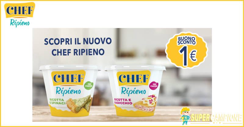 Buoni sconto Parmalat Chef ripieno 1€