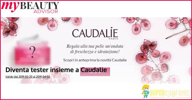 Diventa tester nuova crema Caudalie Diventa tester nuova crema Caudalie