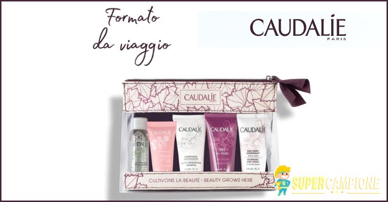 Kit da viaggio Caudiale e campioni omaggio a 10€