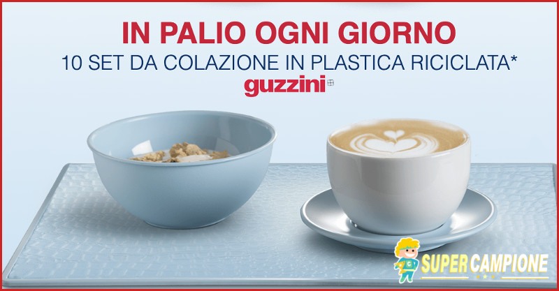 Vinci set colazione Guzzini