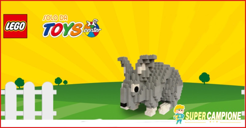 Vinci gratis un coniglietto LEGO