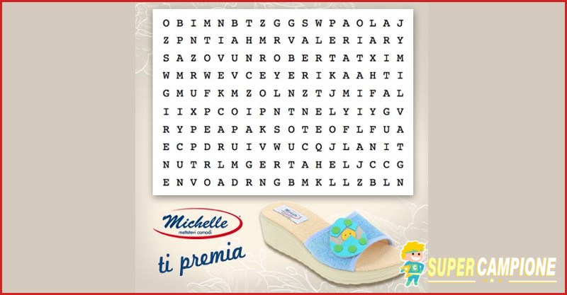 Vinci gratis le calzature Michelle Vinci gratis le calzature Michelle