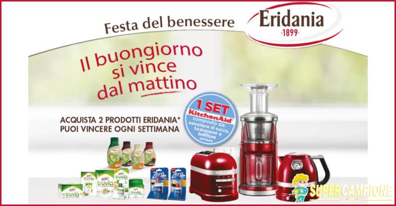 Eridania: vinci un set KitchenAid ogni settimana Eridania: vinci un set KitchenAid ogni settimana
