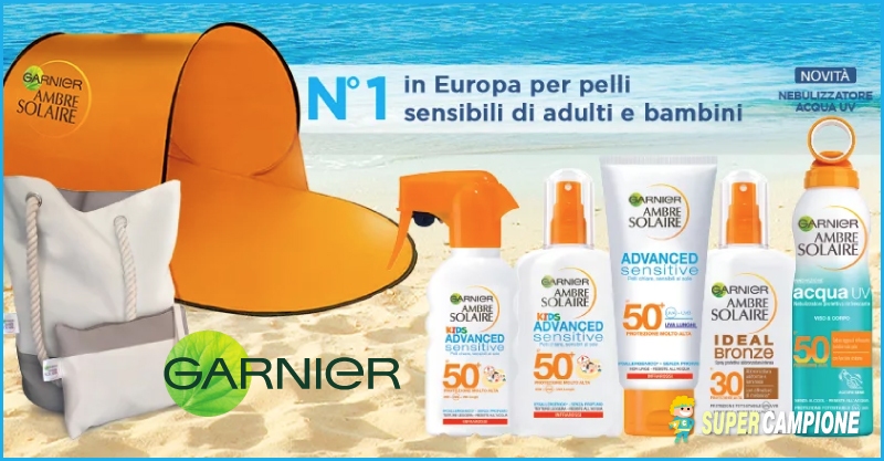 Ricevi omaggi con Garnier