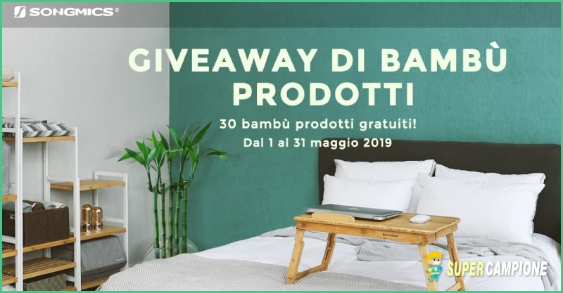 Vinci gratis prodotti in bambù