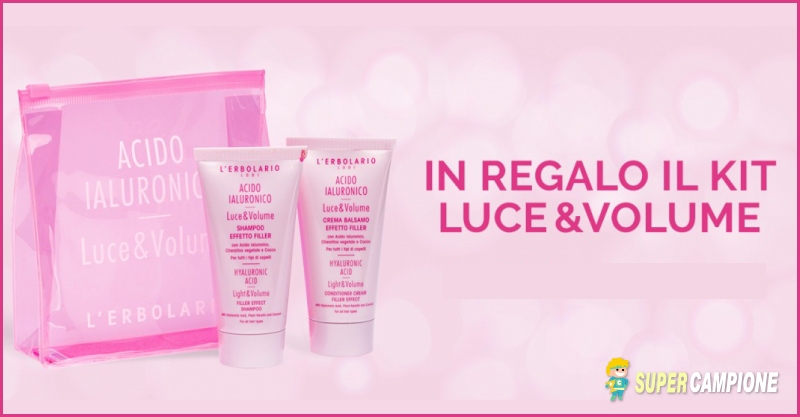 Omaggio Kit Luce & Volume Erbolario Omaggio Kit Luce & Volume Erbolario