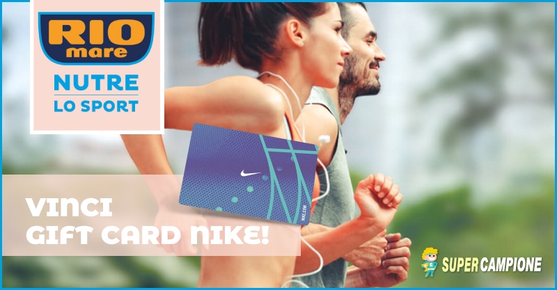 Rio Mare: vinci gift card Nike da 200€