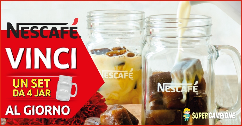 Vinci un set Jar con Nescafé Vinci un set Jar con Nescafé
