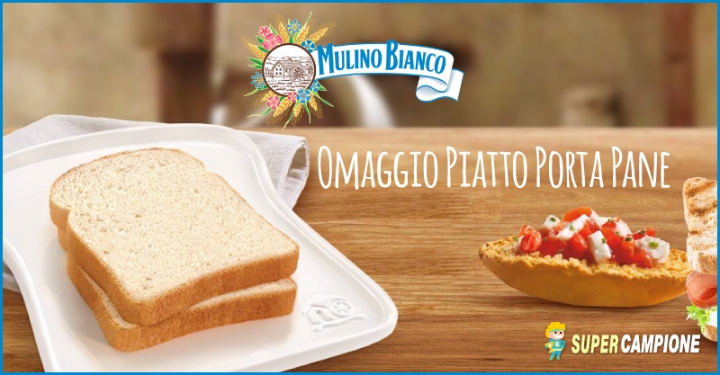 Ricevi il piatto porta pane di Mulino Bianco Ricevi il piatto porta pane di Mulino Bianco