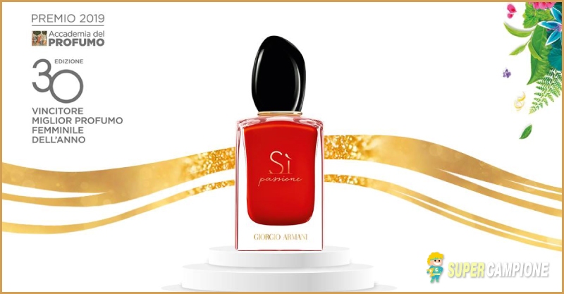 Vinci gratis il profumo Sì passione Giorgio Armani Vinci gratis il profumo Sì passione Giorgio Armani