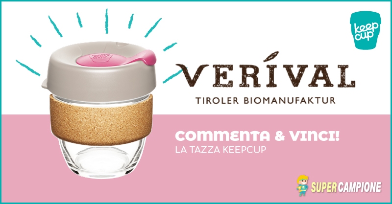 Verival: vinci gratis la tazza KeepCup Verival: vinci gratis la tazza KeepCup