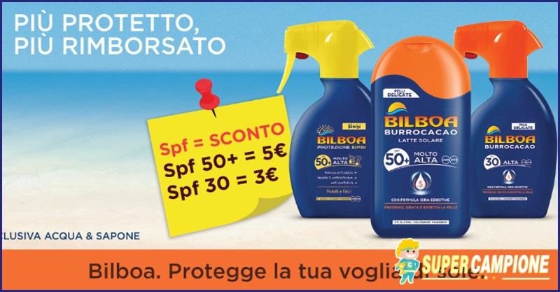 Ricevi 3€ o 5€ con Bilboa Ricevi 3€ o 5€ con Bilboa