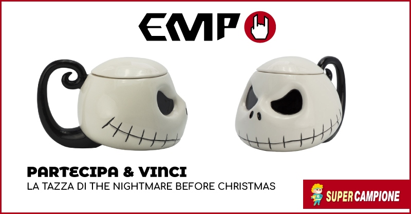 Vinci gratis la tazza di The Nightmare Before Christmas Vinci gratis la tazza di The Nightmare Before Christmas