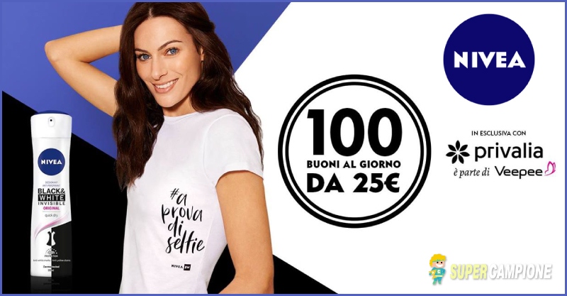 Nivea ti regala buoni Privalia Nivea ti regala buoni Privalia