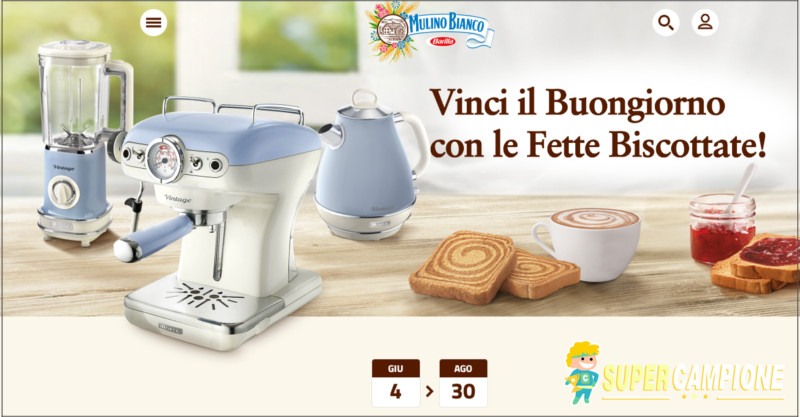 Vinci subito il Rito della Colazione di Mulino Bianco Vinci subito il Rito della Colazione di Mulino Bianco