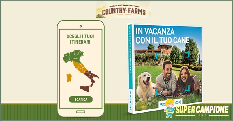 Vinci gratis vacanza con il tuo cane