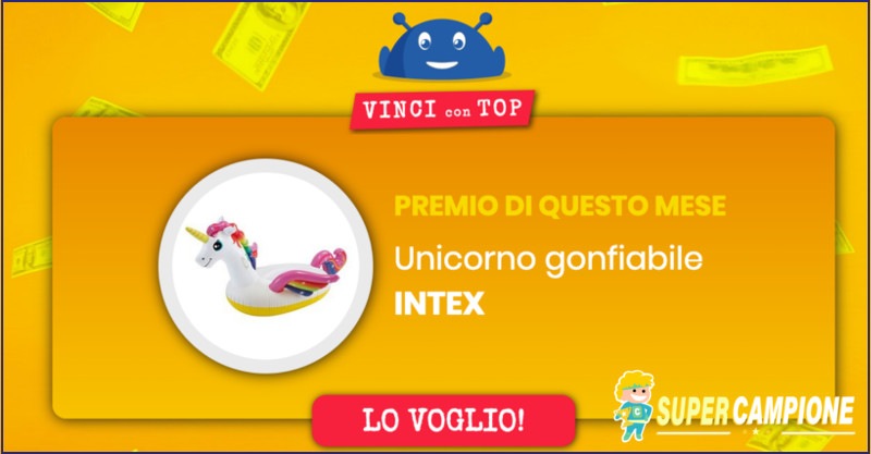 Vinci 30 gonfiabili Unicorno Intex Vinci 30 gonfiabili Unicorno Intex