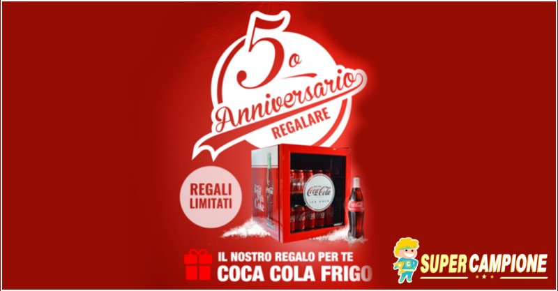 Vinci gratis un frigo Coca Cola Vinci gratis un frigo Coca Cola