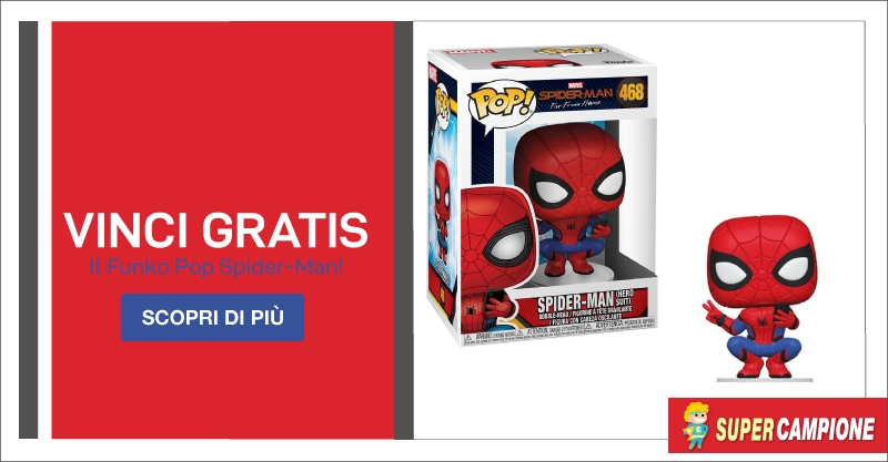 Vinci gratis il Funko Pop Spider-Man Vinci gratis il Funko Pop Spider-Man