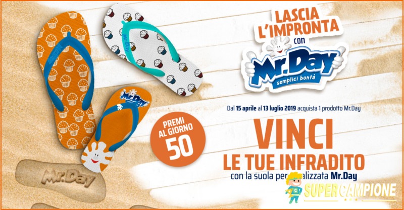 Vinci le tue infradito Mr Day