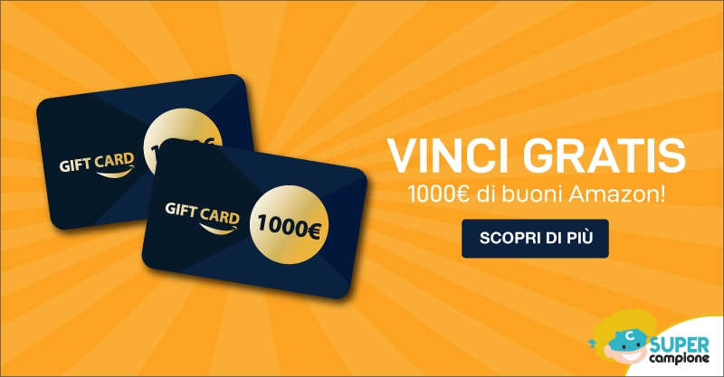 Vinci 1000€ di buoni  - SuperCampione 2024