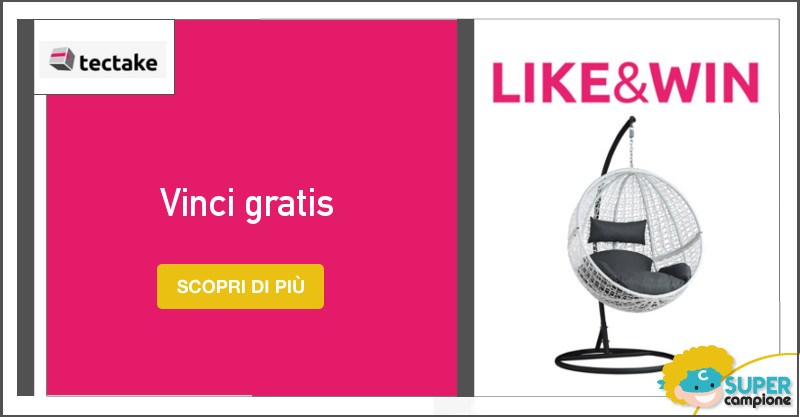 Vinci gratis la poltrona TecTake