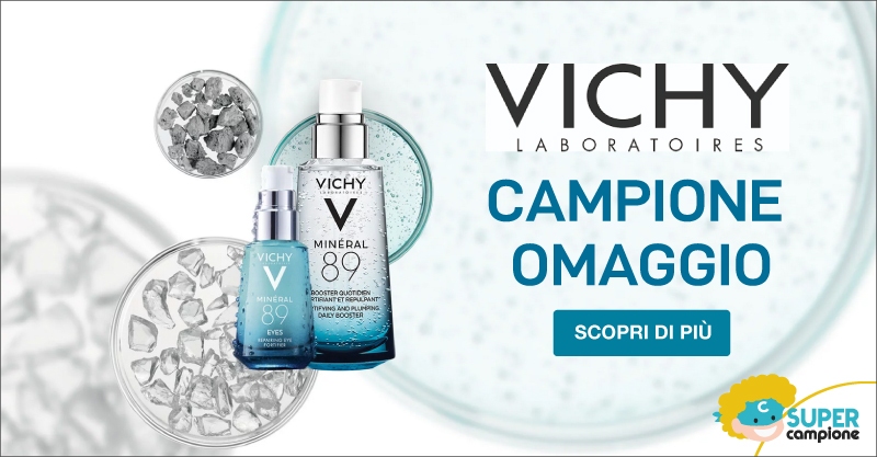 Campioni omaggio Vichy Mineral 89 Campioni omaggio Vichy Mineral 89