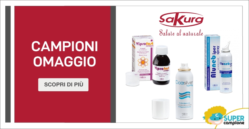 Campioni omaggio prodotti naturali Sakura Campioni omaggio prodotti naturali Sakura