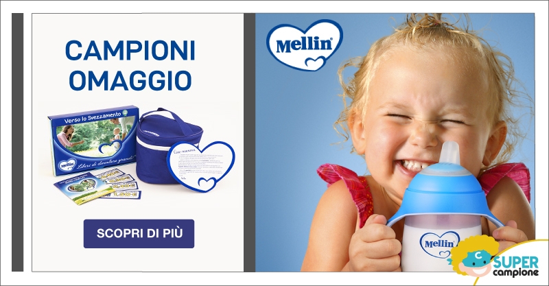 Campioni omaggio Mellin: ricevi gratis il Kit Svezzamento