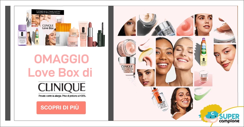 Omaggio Love Box di Clinique su Douglas