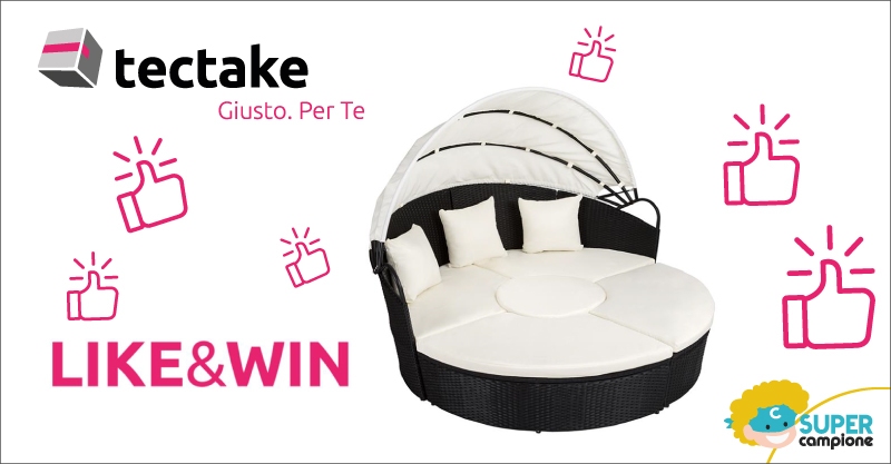 Vinci un divano prendisole con TecTake Vinci un divano prendisole con TecTake