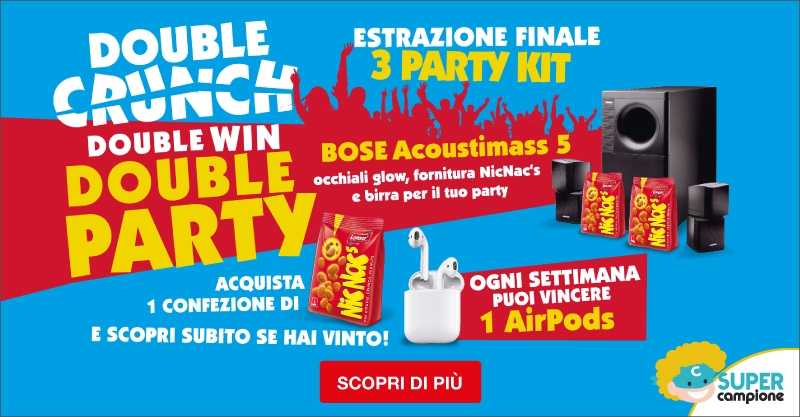 Vinci AirPods e party Kit con NicNacs