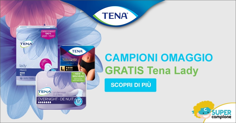Campioni omaggio Tena Lady Campioni omaggio Tena Lady