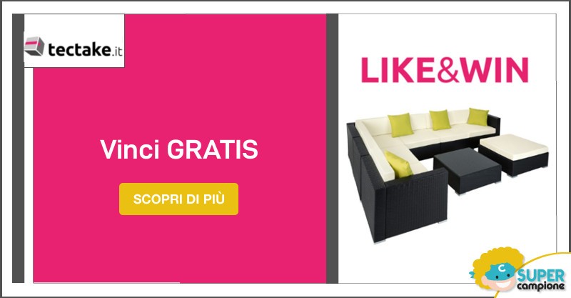 TecTake: vinci gratis il set in rattan Marbella TecTake: vinci gratis il set in rattan Marbella