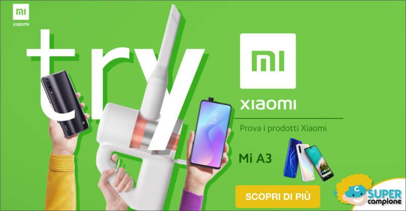 Diventa tester smartphone Xiaomi Mi A3 Diventa tester smartphone Xiaomi Mi A3