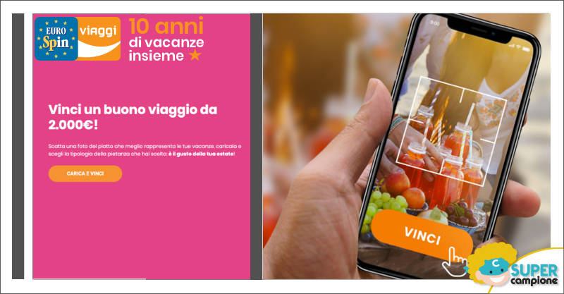 Eurospin: vinci gratis vacanza da 2000€ Eurospin: vinci gratis vacanza da 2000€