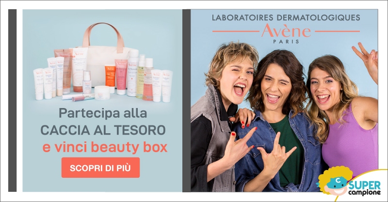 Vinci beauty box Avène #LaPotenzaDi2 Vinci beauty box Avène #LaPotenzaDi2