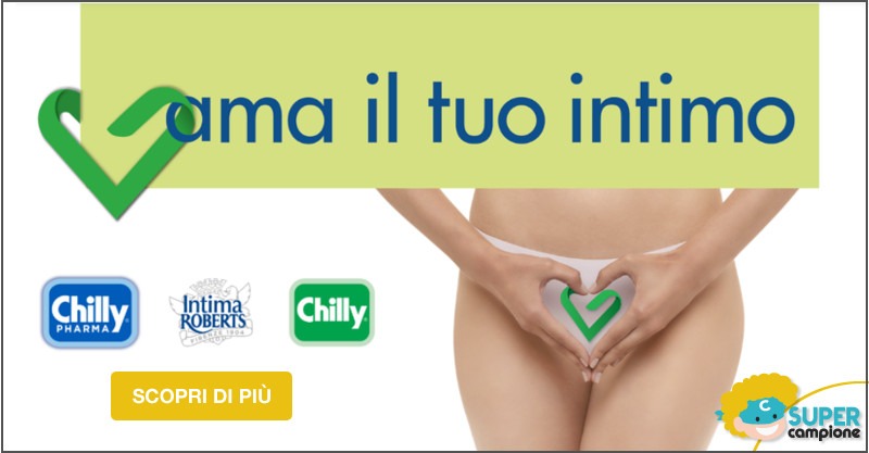 Vinci gratis una visita ginecologica con Chilly e Intima Roberts Vinci gratis una visita ginecologica con Chilly e Intima Roberts