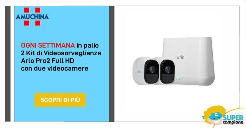 Amuchina: vinci kit di videosorveglianza Arlo Amuchina: vinci kit di videosorveglianza Arlo