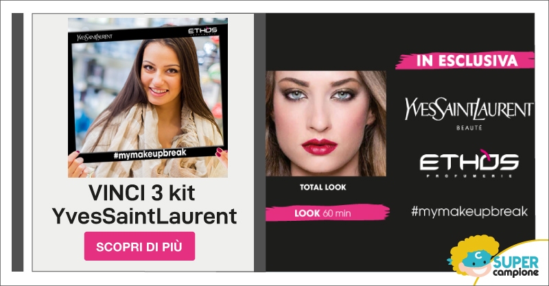Scatta e vinci 3 kit Yves Saint Laurent Scatta e vinci 3 kit Yves Saint Laurent