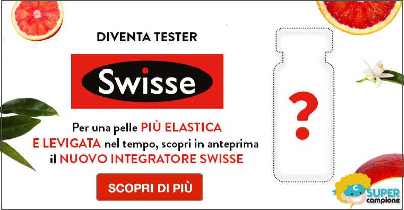 Diventa tester Swisse