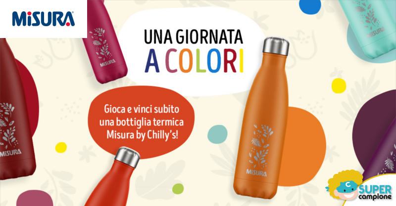 Misura: vinci gratis una bottiglia termica Misura: vinci gratis una bottiglia termica