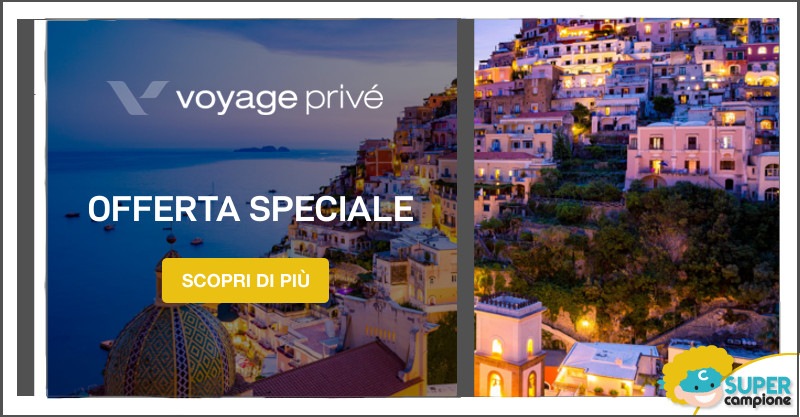 Voyage Privè: vacanze da sogno con sconti fino al 70%