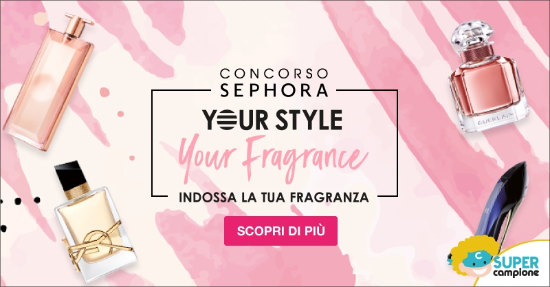 Vinci voucher YOOX da 50 € e premi Sephora! Vinci voucher YOOX da 50 € e premi Sephora!